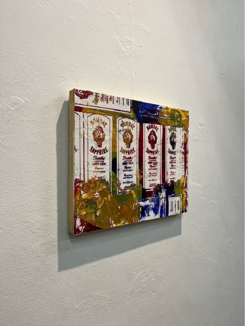 にいみひろき　「BOMBAY 」 2021制作　ミクストメディア