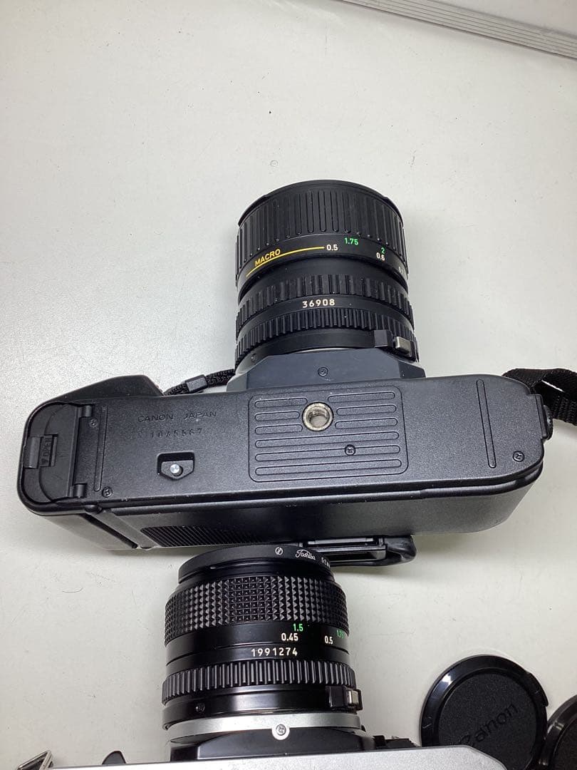 日*0様 Canon AE-1 & T50 フィルム一眼レフカメラセット まとめ