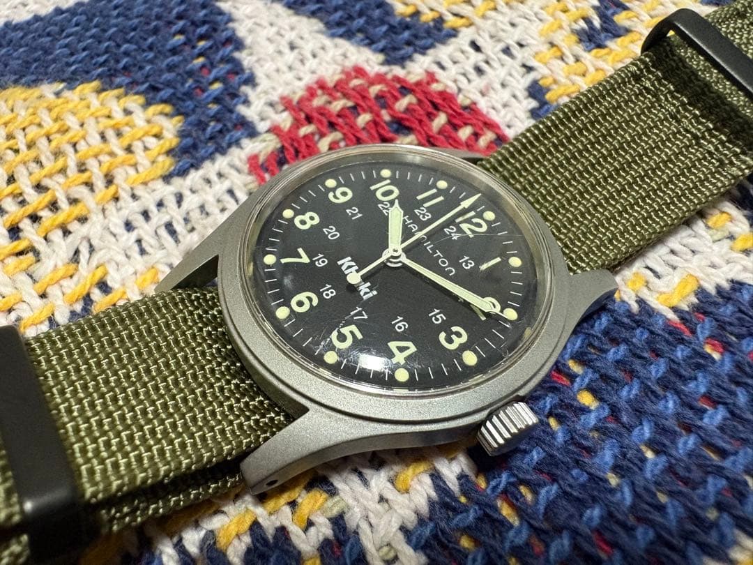 ハミルトン カーキフィールド 手巻き ハミルトン カーキ 手巻き