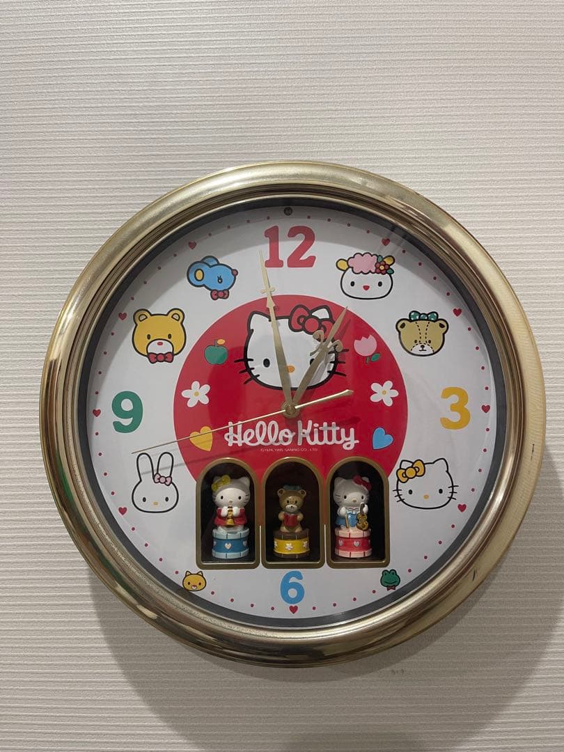 平成レトロ ハローキティ からくり時計