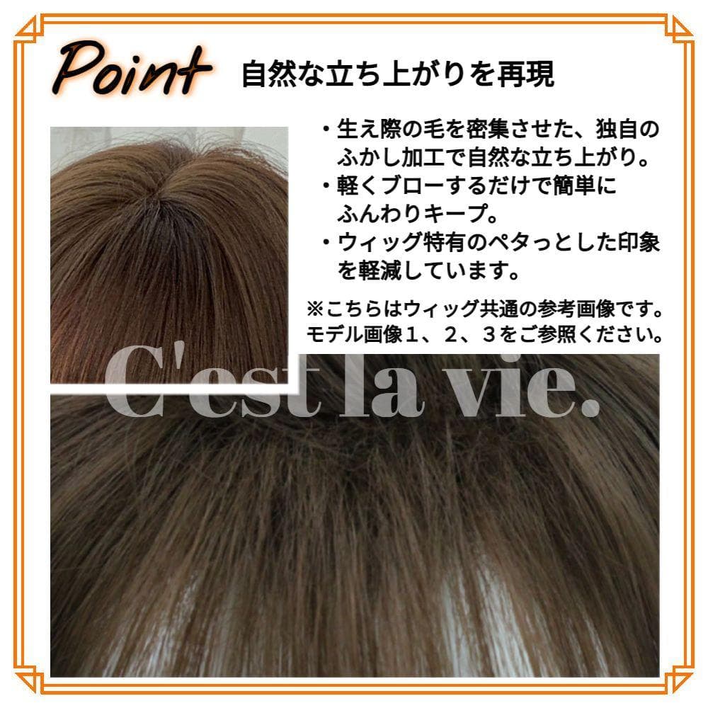 匿名配送 新品 フルウィッグ 3個セット