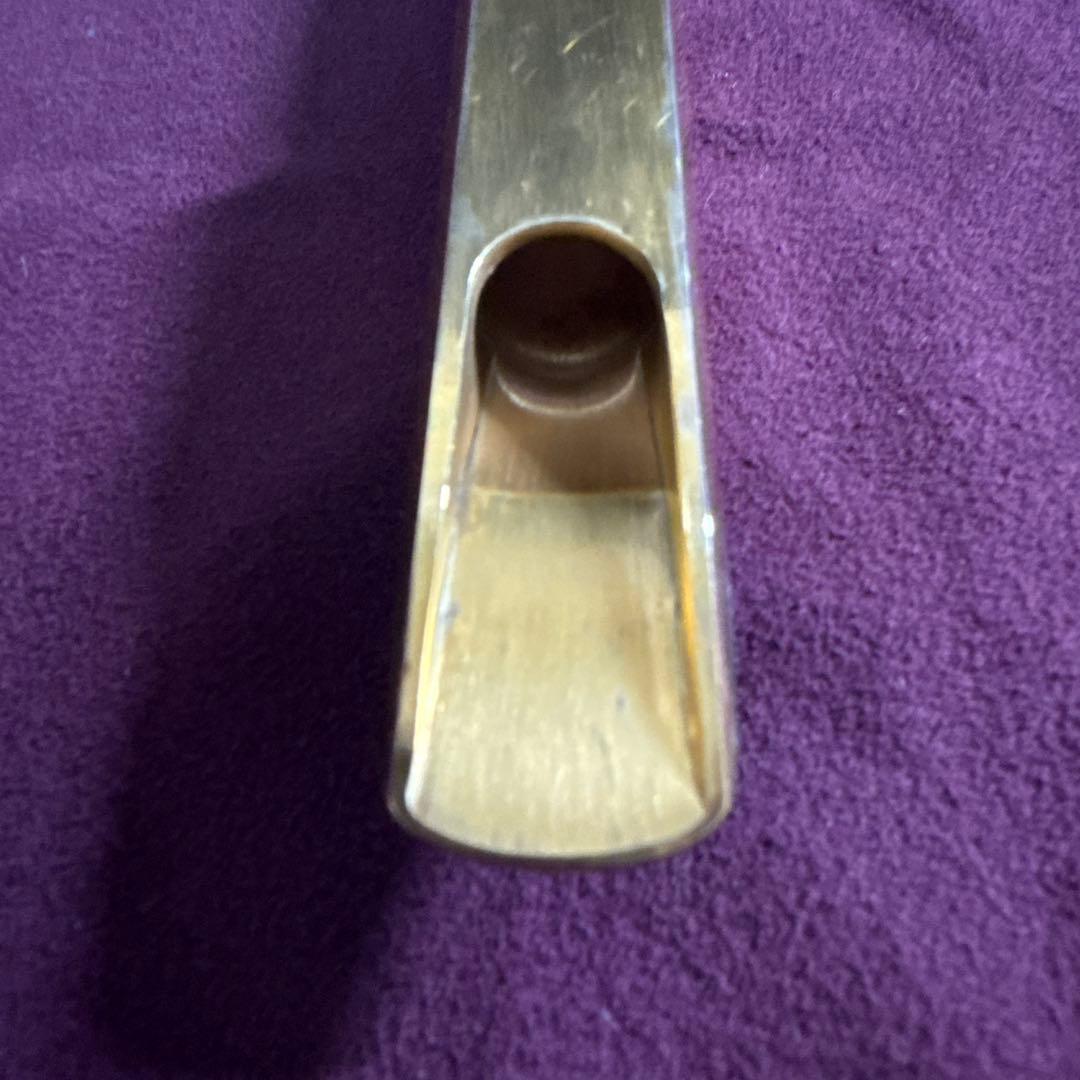 ヤナギサワ特注メタルマウスピース　テナー用ハイバッフルタイプ　8番GP