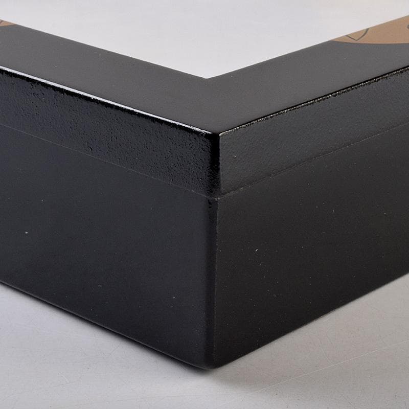 茶道具　輪島塗　蒔絵職人　日野拓也作　玉兎蒔絵　炉縁　共箱　M　R8986B