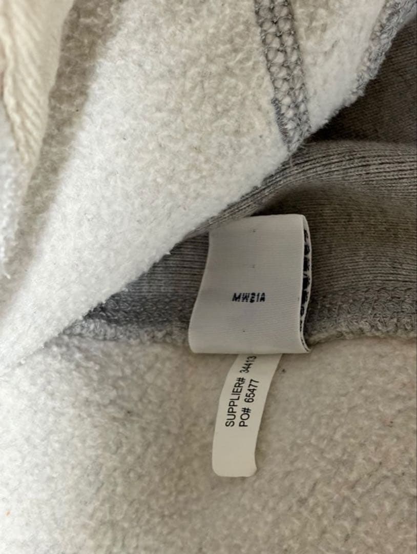 【美品】Polo by Ralph Lauren グレー サーマルパーカー