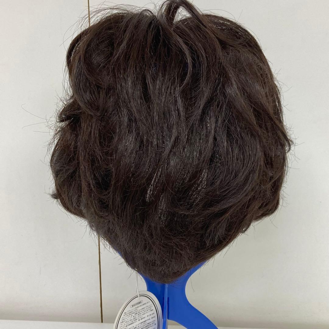 g344-52 プリシラ　オールウィッグ　人毛ミックス　総手植え　未使用