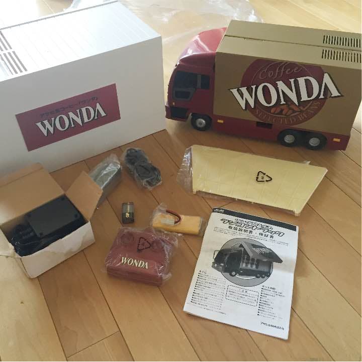 激レア【超プレミアム品】ワンダーラジコンカー保冷庫付きコンボイ