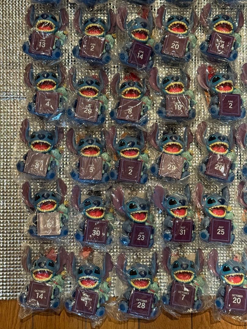 スティッチ キーホルダー100個　未使用