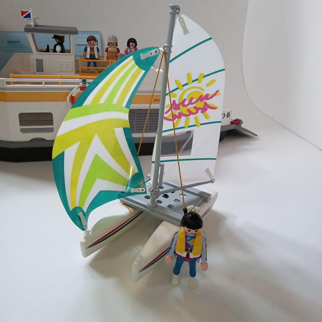 プレイモービル　カーフェリーセット