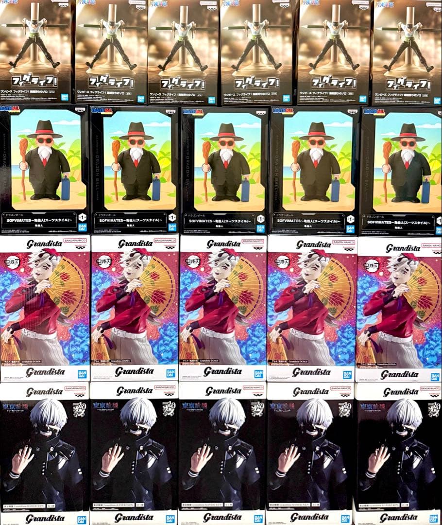 フィギュア31点】亀仙人 童磨 NARUTO 金木研 ゾロ ナルト 鬼滅の刃