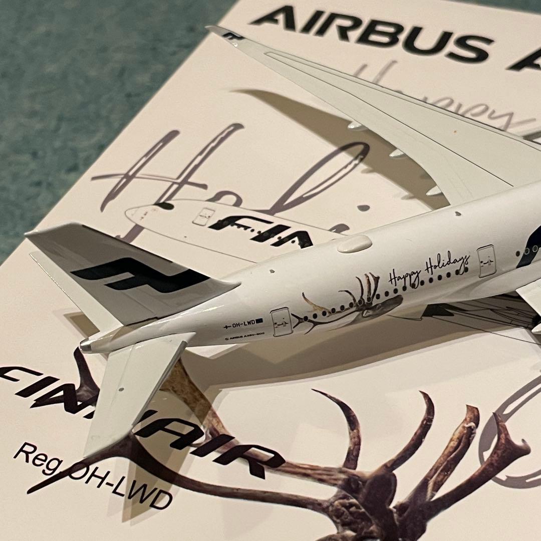 航空機・ヘリコプター FINNAIR A350-900 OH-LWD HAPPY HOLIDAYS