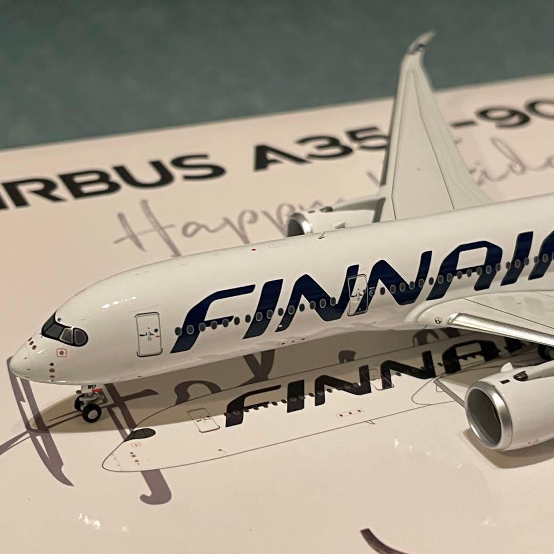航空機・ヘリコプター FINNAIR A350-900 OH-LWD HAPPY HOLIDAYS
