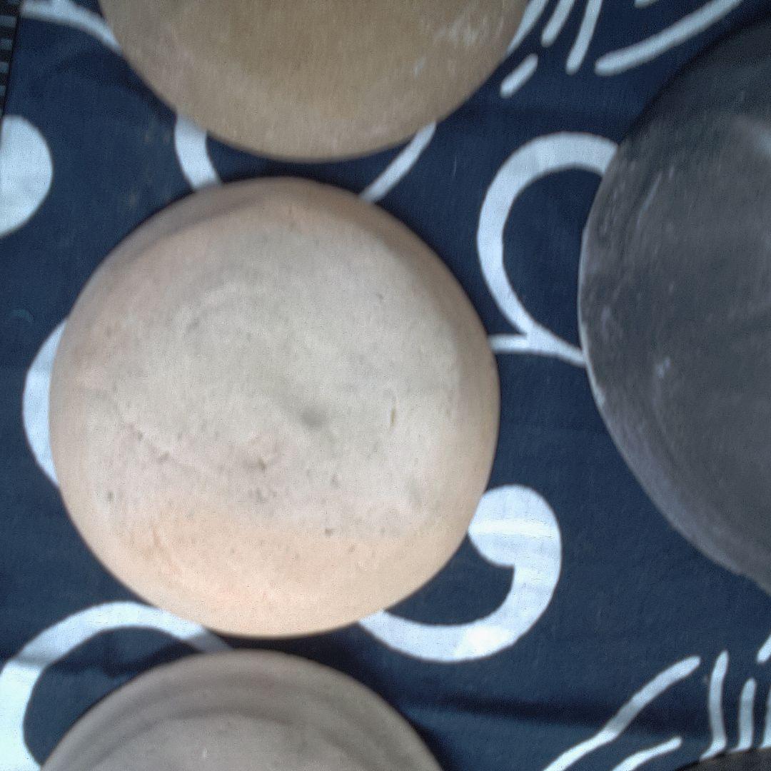 骨董１ 陶器製丸型皿5個セット中古