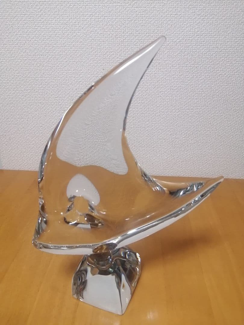 Daum Franc ドームクリスタル エンジェルフィッシュ 魚 アンティーク