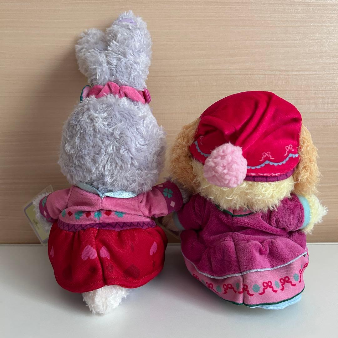 香港ディズニー　ダッフィーandフレンズ　ぬいぐるみ　SS