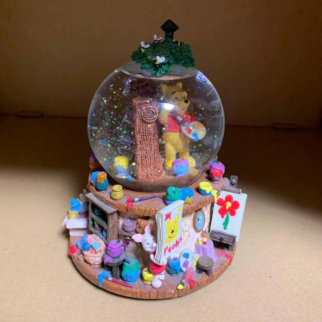 Winnie the Pooh ディズニー Disney スノーグローブ レア