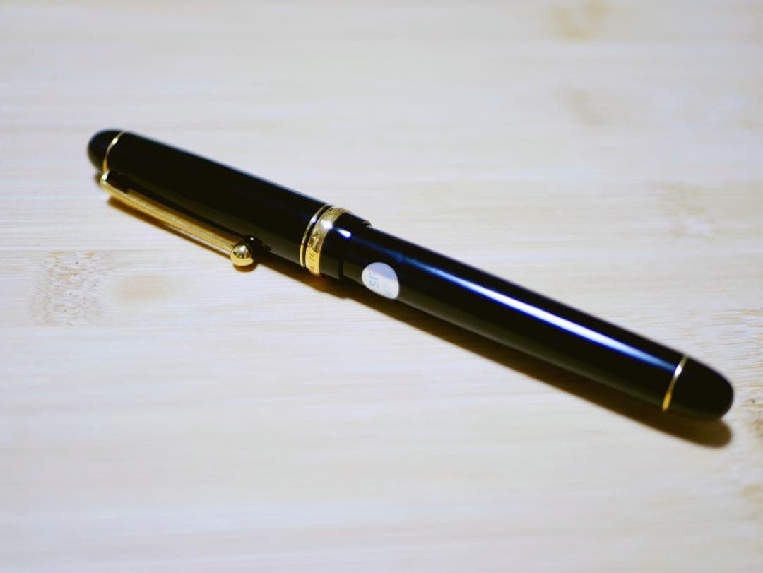 ほぼ未使用☆パイロット 14K万年筆カスタム74 SF 細字柔