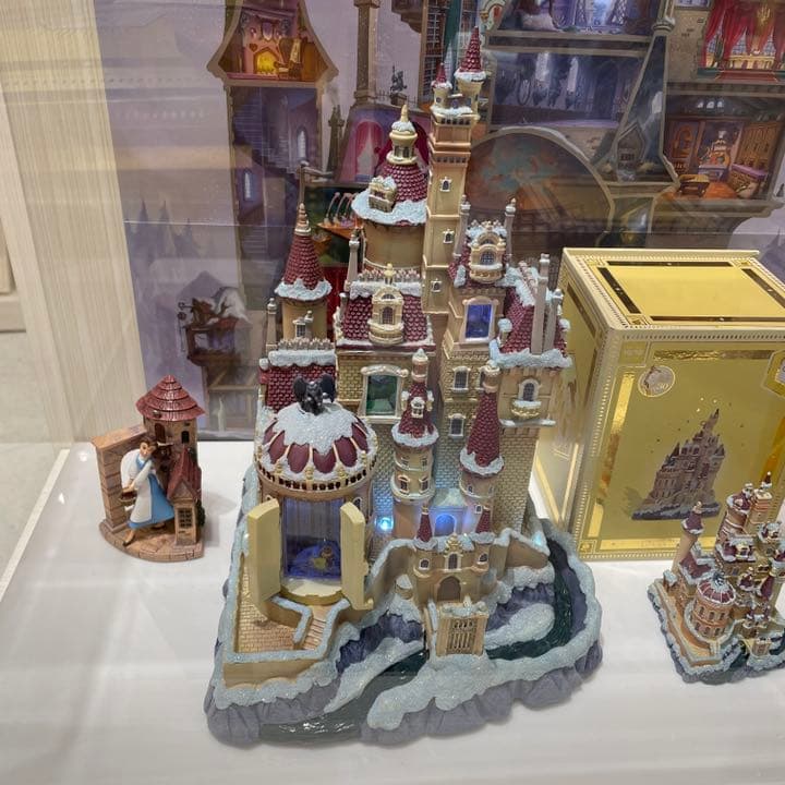 ディズニー キャッスルコレクション 美女と野獣 フィギュア 最新