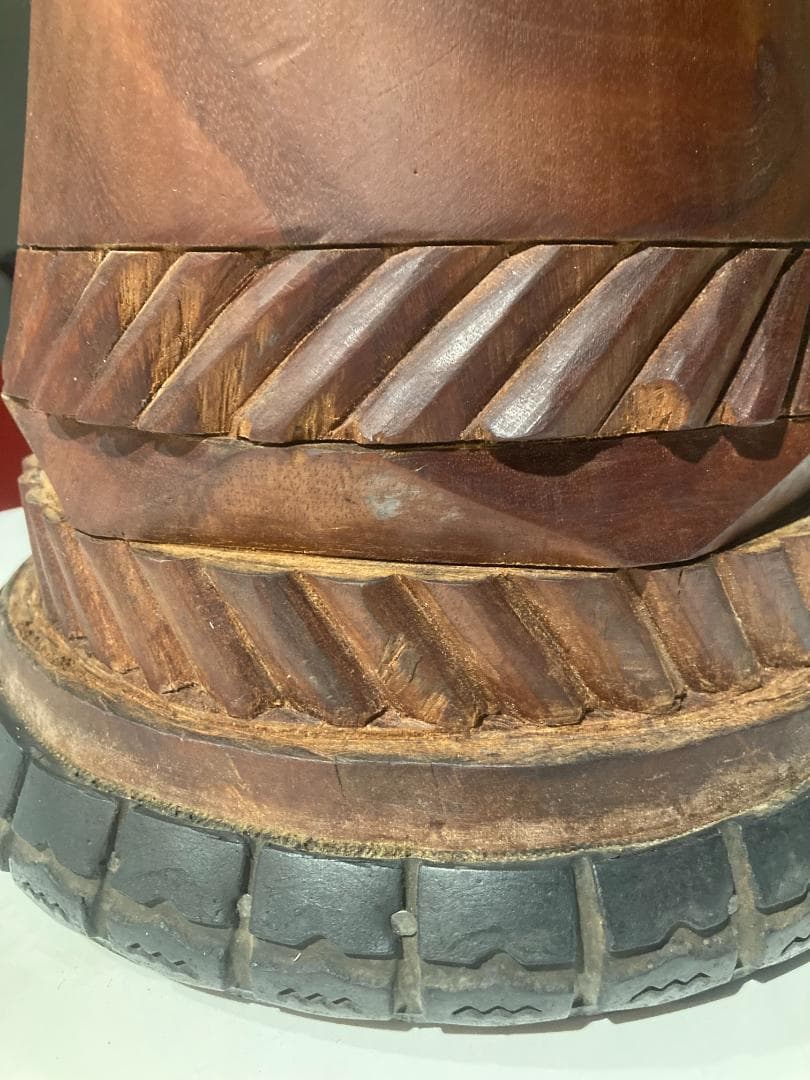 ジェンベ、ジャンベ、Djembe,ジンベ、ギニア製 アカジョ胴材 - メルカリ