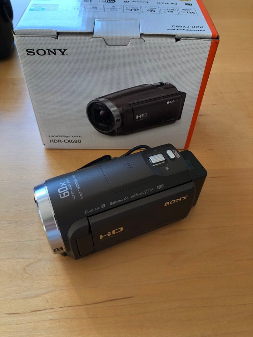 SONY HDR-CX680 ビデオカメラ 本体