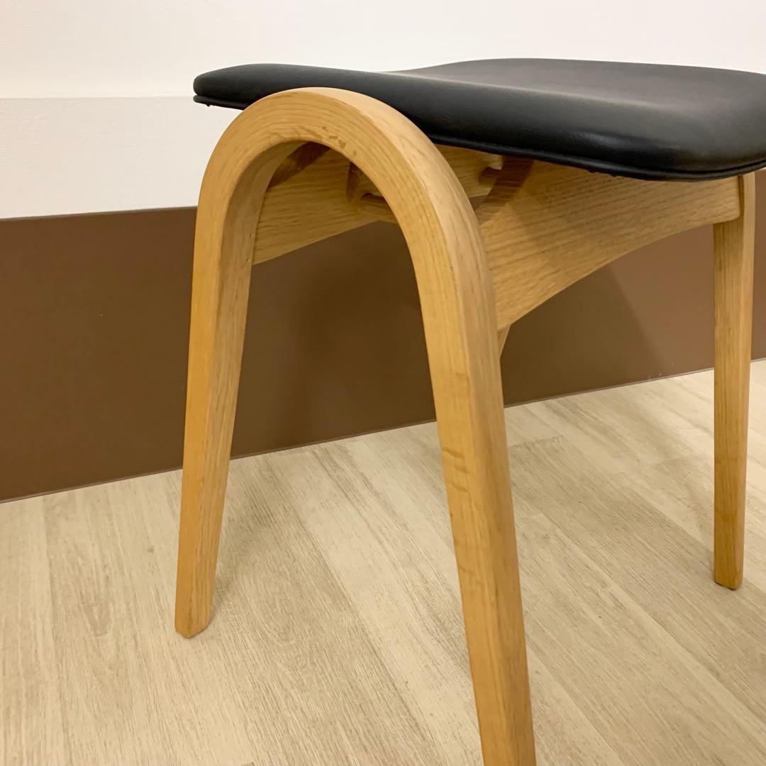 【極美品】② 秋田木工 スタッキングスツール 剣持勇 IDC 大塚家具 北欧