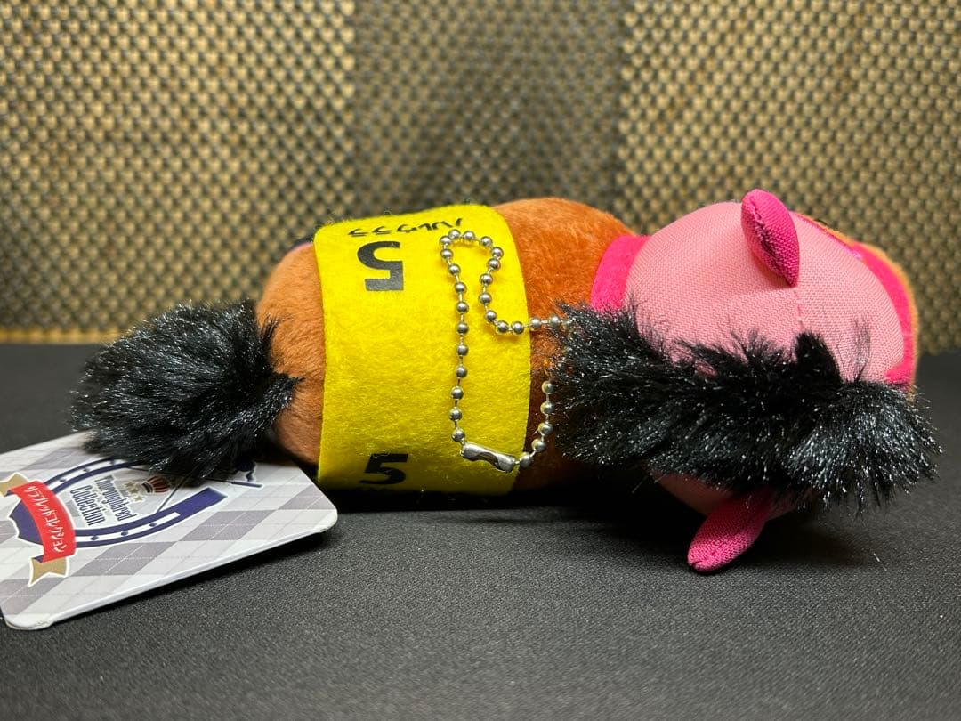 タグ　ハルウララ　サラブレッドコレクション　マスコットボールチェーン ぬいぐるみ