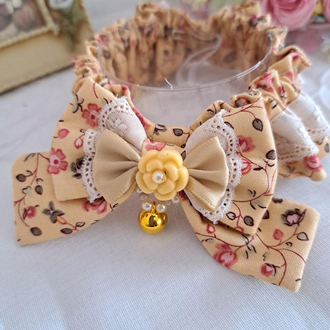 短毛シュシュ(ピンク②)わんちゃん猫ちゃん用