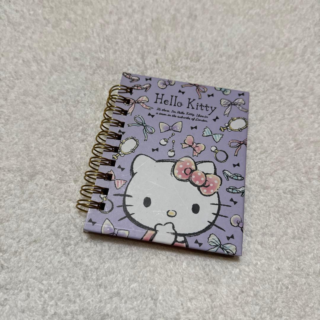 希少レア 平成レトロキティ ハローキティ メモ帳 大判メモ帳 サンリオ
