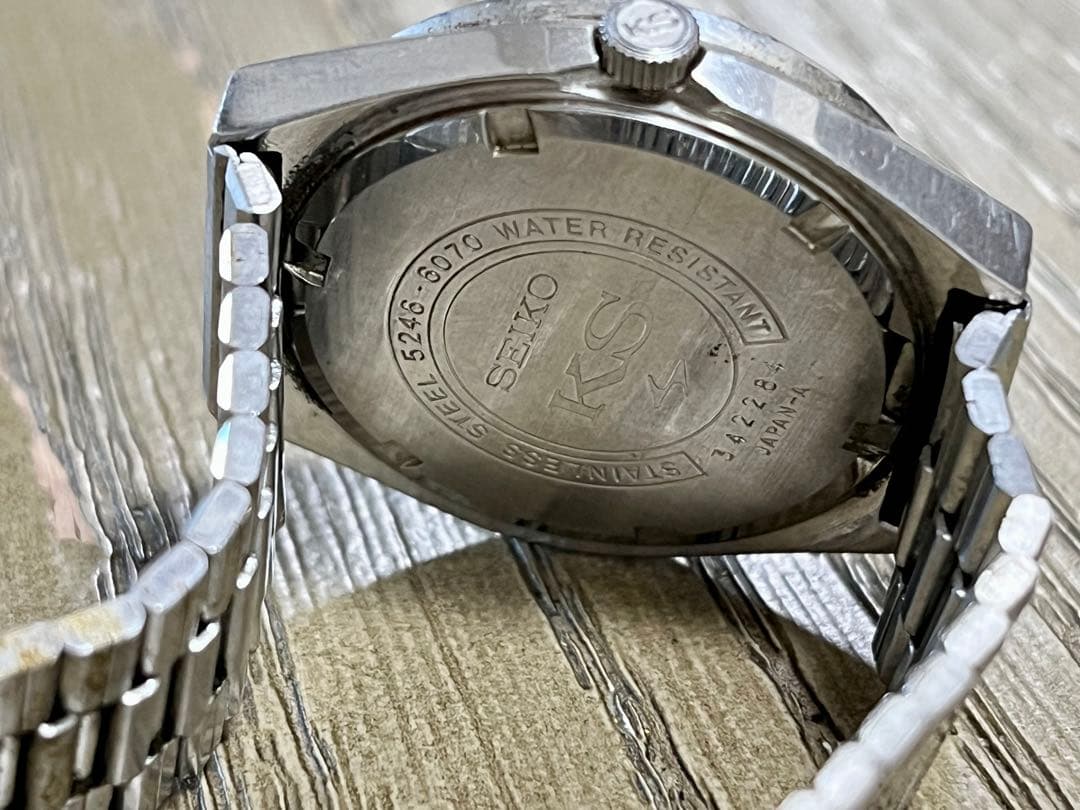 SEIKO KS キングセイコー 自動巻 青文字盤