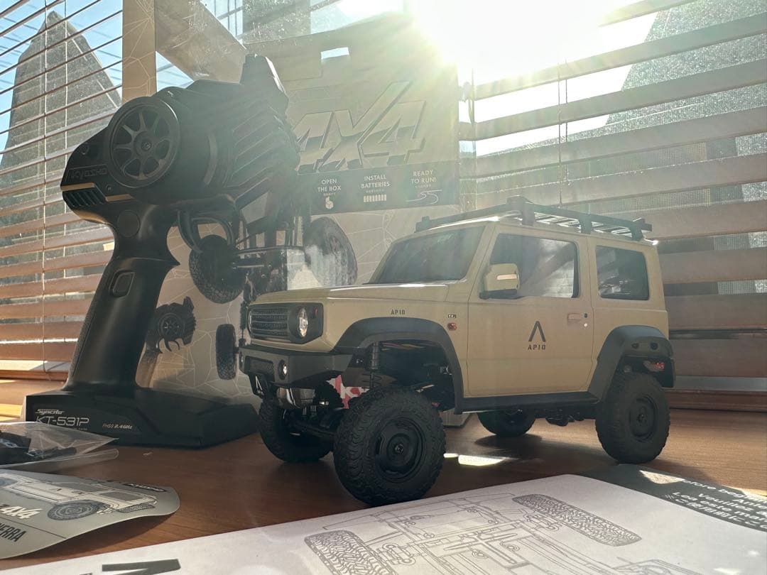 Kyosho Mini-Z 4x4 ベージュ　アピオジムニーシエラ