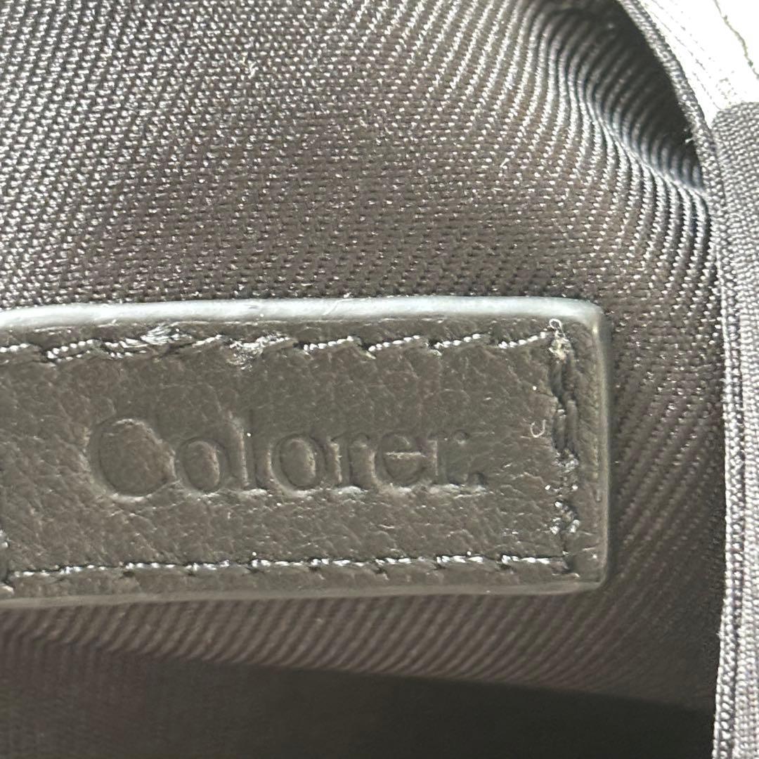 ビアズリー BEARDSLEY Colorer WET トート S レザー　水玉