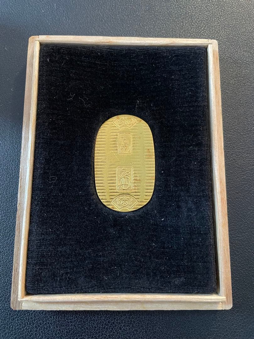 コ*ト様 24K 純金 徳力小判型 旧貨幣
