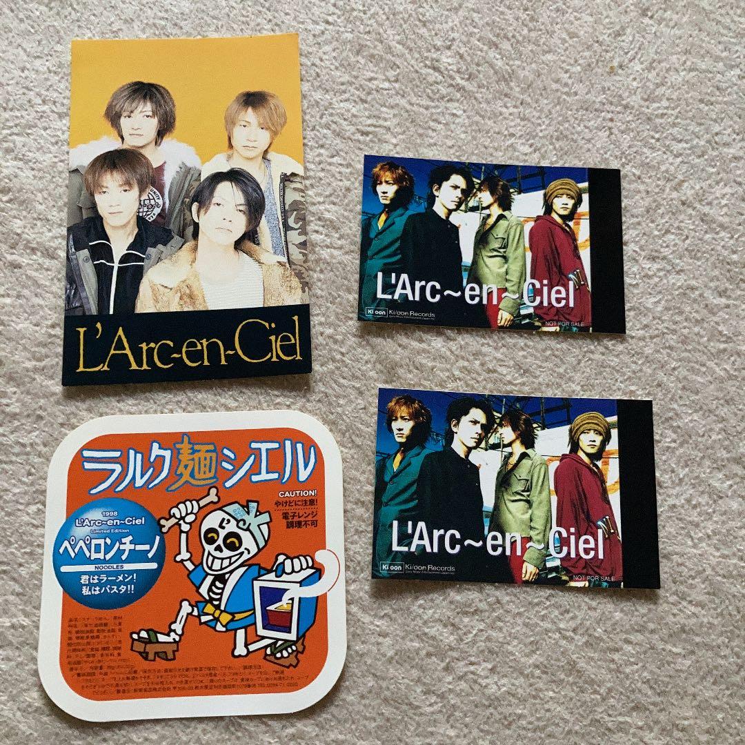 L'Arc〜en〜Ciel ステッカー 4枚 - メルカリ