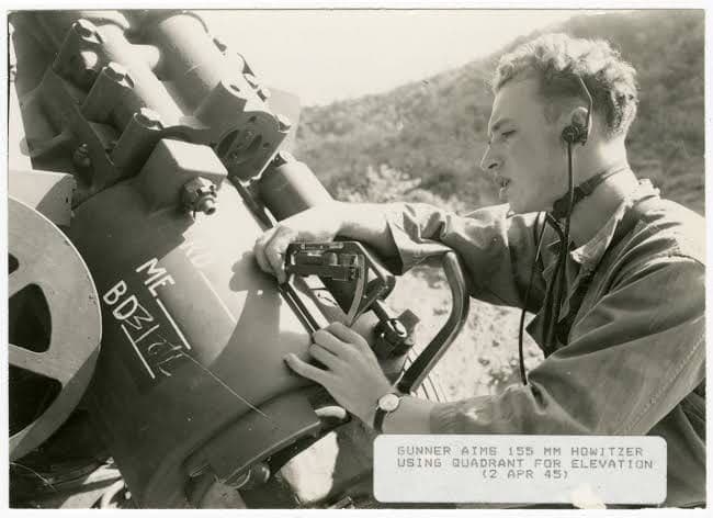 1944年　米軍　砲兵　象限儀　動作品