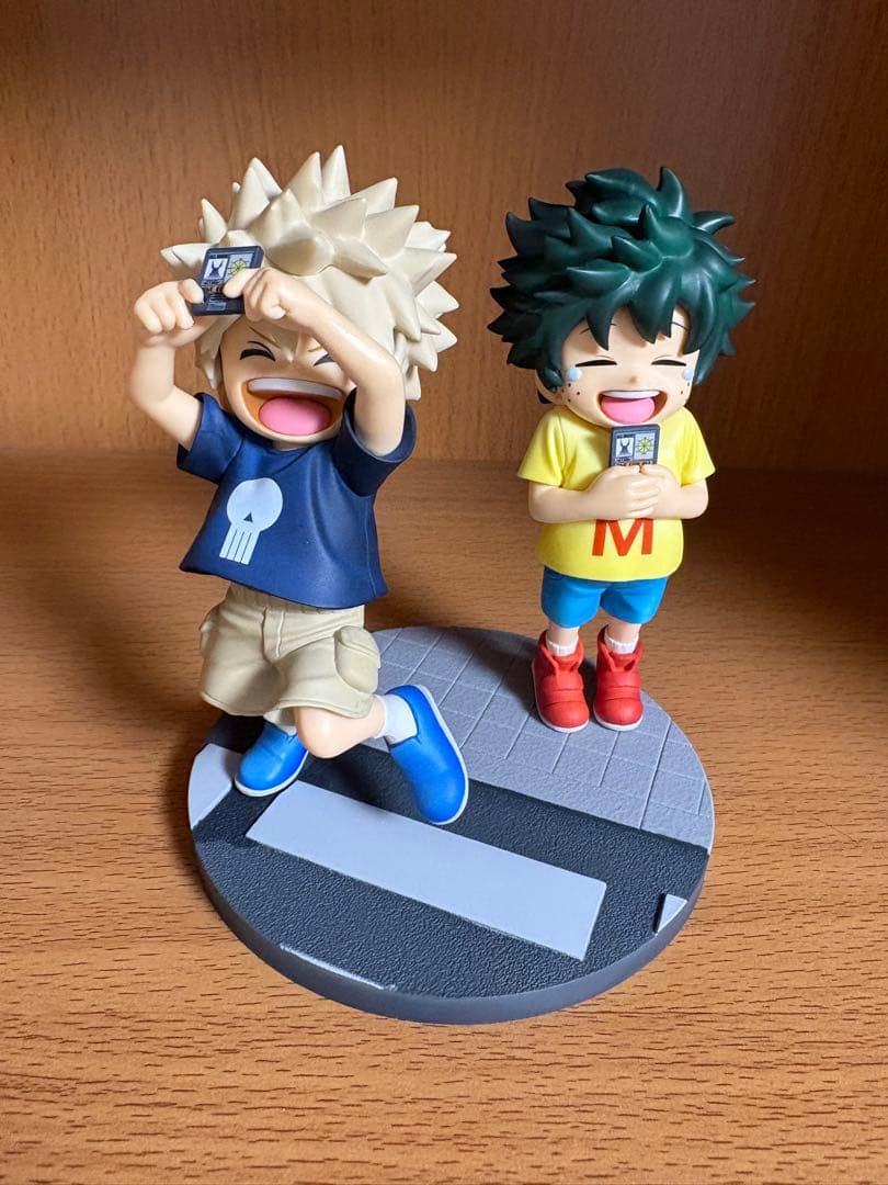 緑谷出久 爆豪勝己 幼少期 フィギュア ヒロアカ D賞