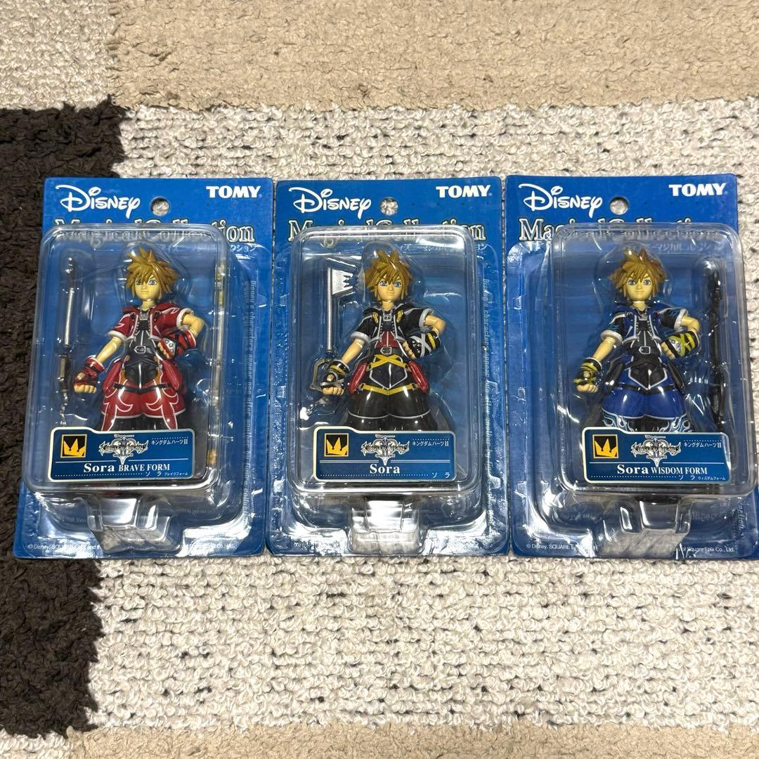 ▼ キングダムハーツ　海外製　フィギュア② キーブレードを構えた姿がカッコいい！『キングダム ハーツII』ソラが