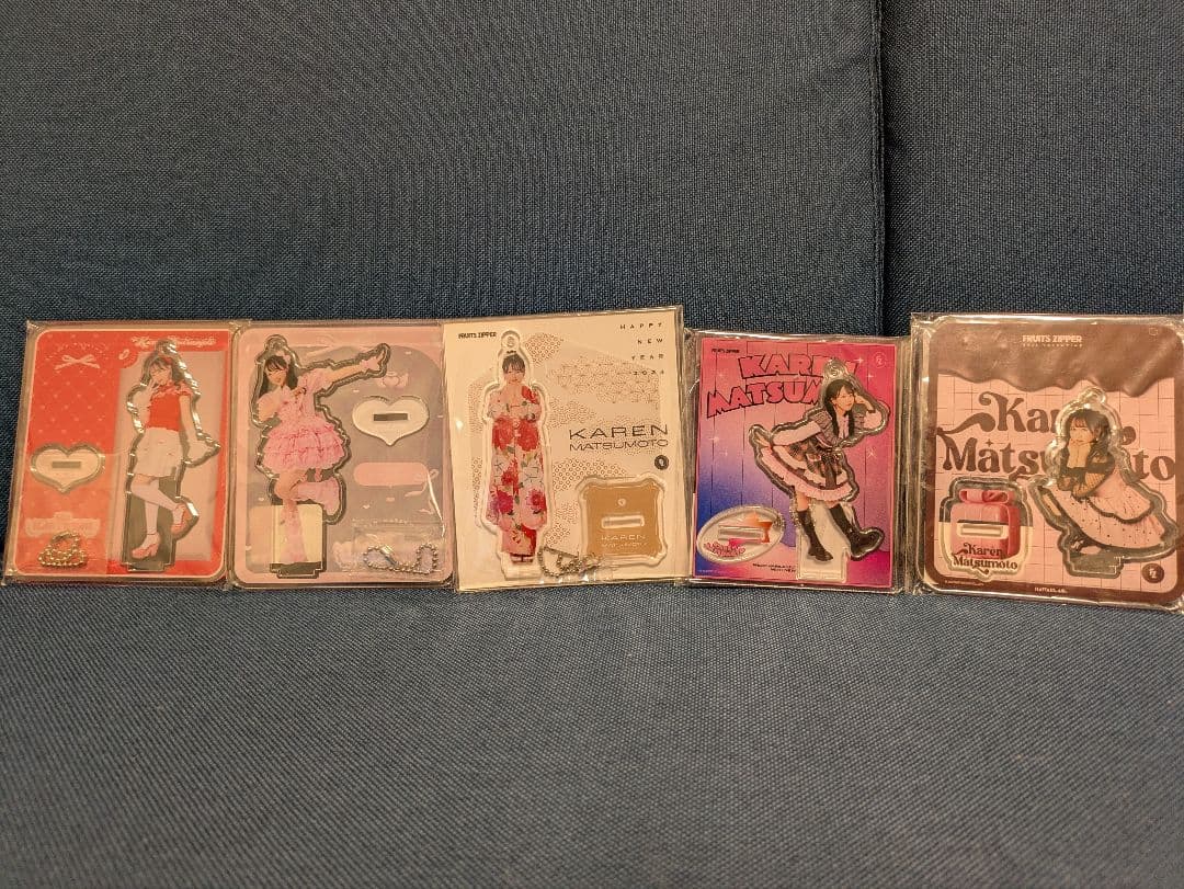 引退品 松本かれんアクスタセット 22種 フルーツジッパー - メルカリ