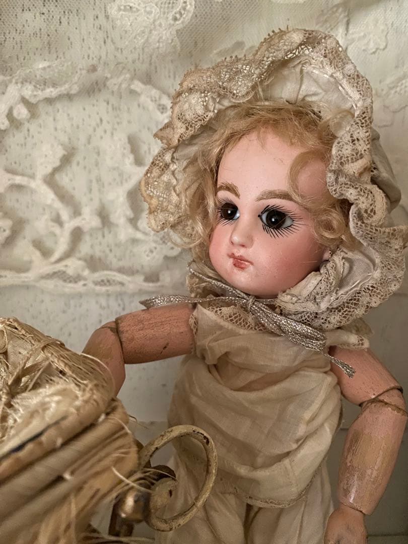 フランス アンティーク ビスクドール ジュモー 1号 1円～ アンティーク