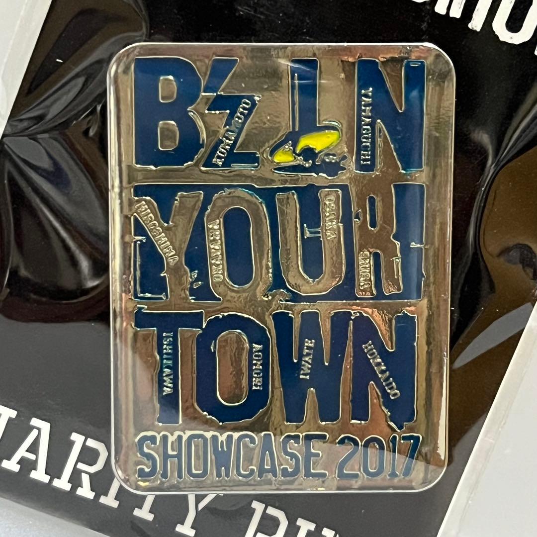 B'z IN YOUR TOWN SHOWCASE 2017 ピンバッジ - メルカリ
