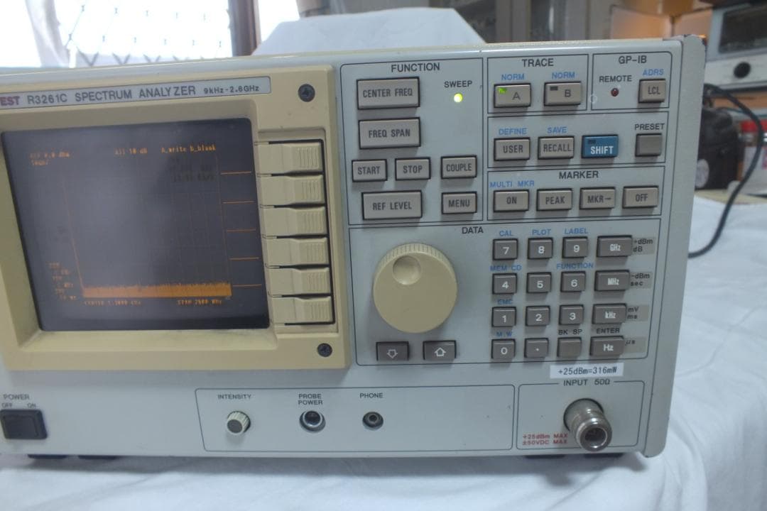 ADVANTEST R3261C スペクトラムアナライザー ジャンク品