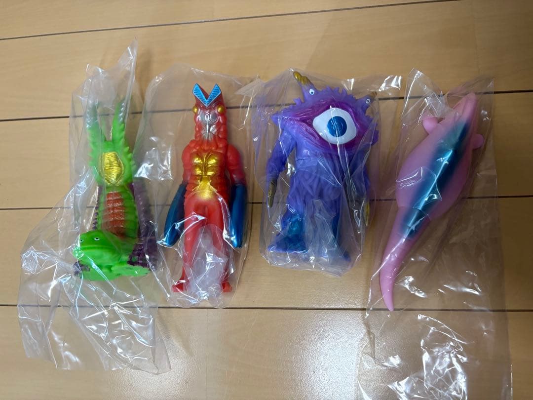 KAIJUCOLORS ウルトラマン 怪獣ソフビ ドンキホーテ限定　4体セット