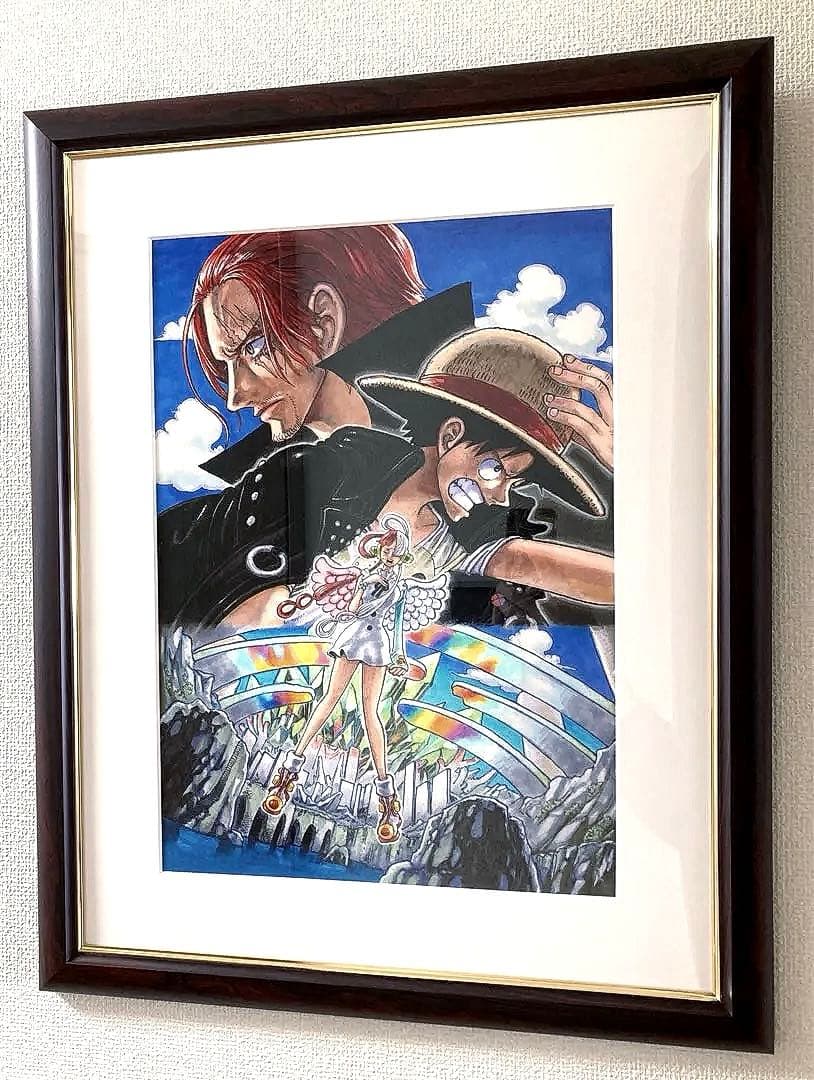 h*h様 ONE PIECE FILM RED 額装高精細複製原画　ワンピース