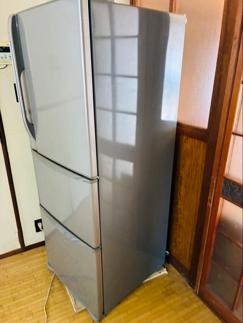 福岡発 東芝 TOSHIBA 冷蔵庫 冷凍庫 動作品 339L 大容量 家庭用