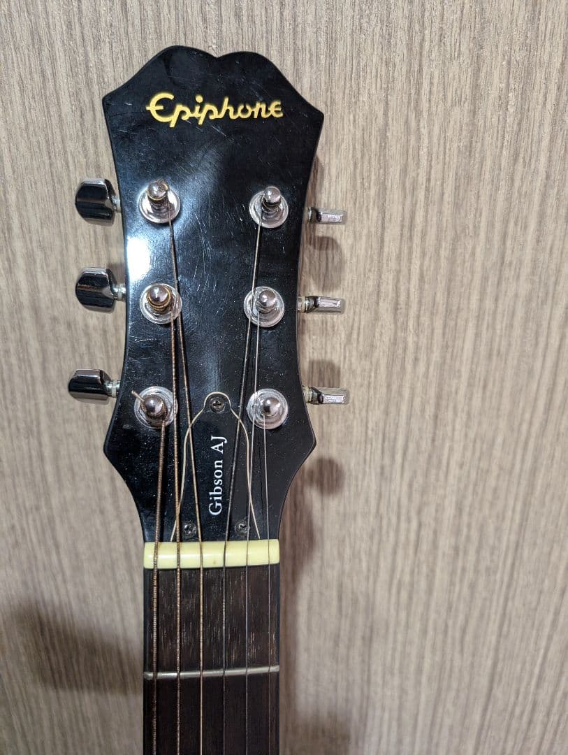 エピフォン ホビー・楽器・アート 良音/Epiphone AJ-10 改チューナー付