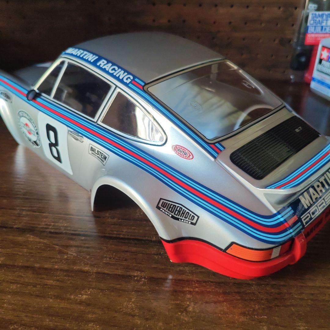 タミヤ　ポルシェ　911 カレラ　ボディ　シルバー