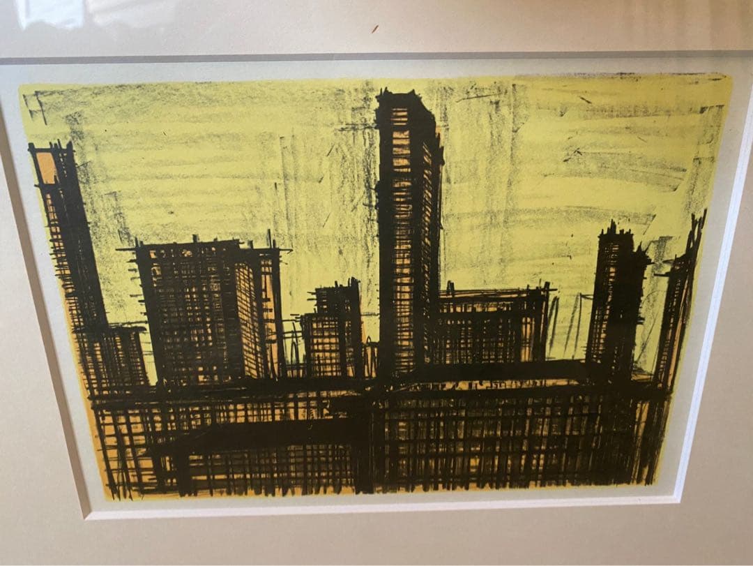 ベルナール・ビュッフェ ニューヨークシリーズ 額縁 アート インテリア