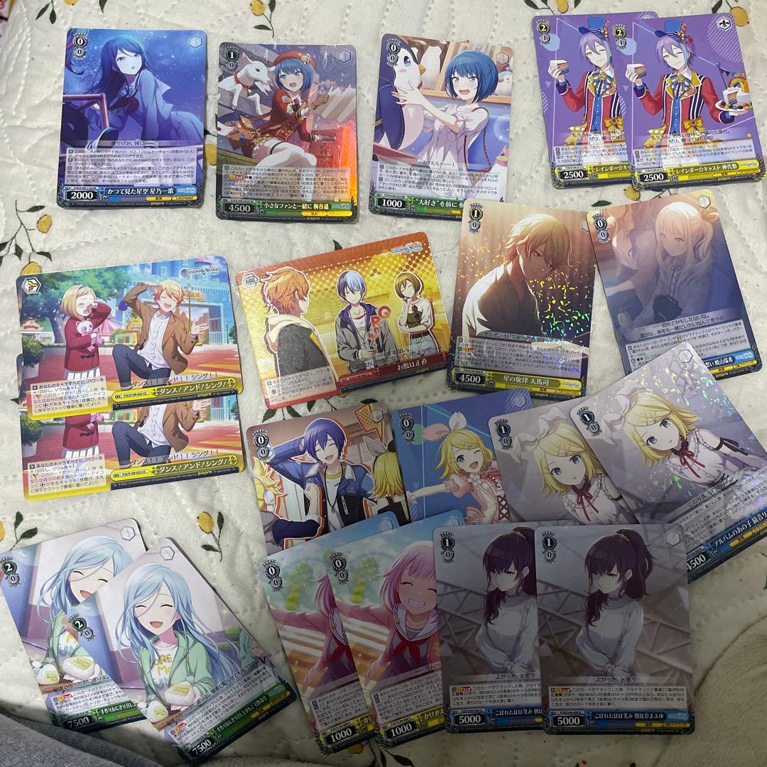 ヴァイスシュヴァルツ まとめ売り。 かつて見た星空 星乃一歌を含む