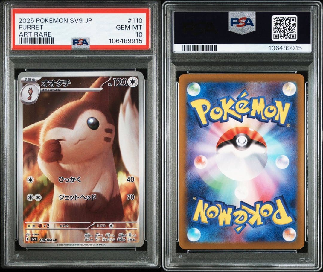 パドルパートナーズar psa10 12連番　ポケモン　リーリエ　N ナンジャモ