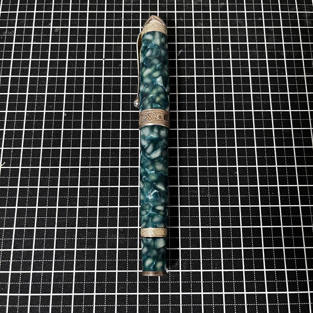 PLATINUM プラチナ 万年筆 #3776 バランスモデル 蒔絵 希少絶盤 detail