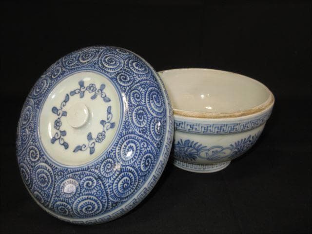 Yahoo!オークション - 636 古伊万里 蛸唐草文 大皿 染付 江戸時代 古美