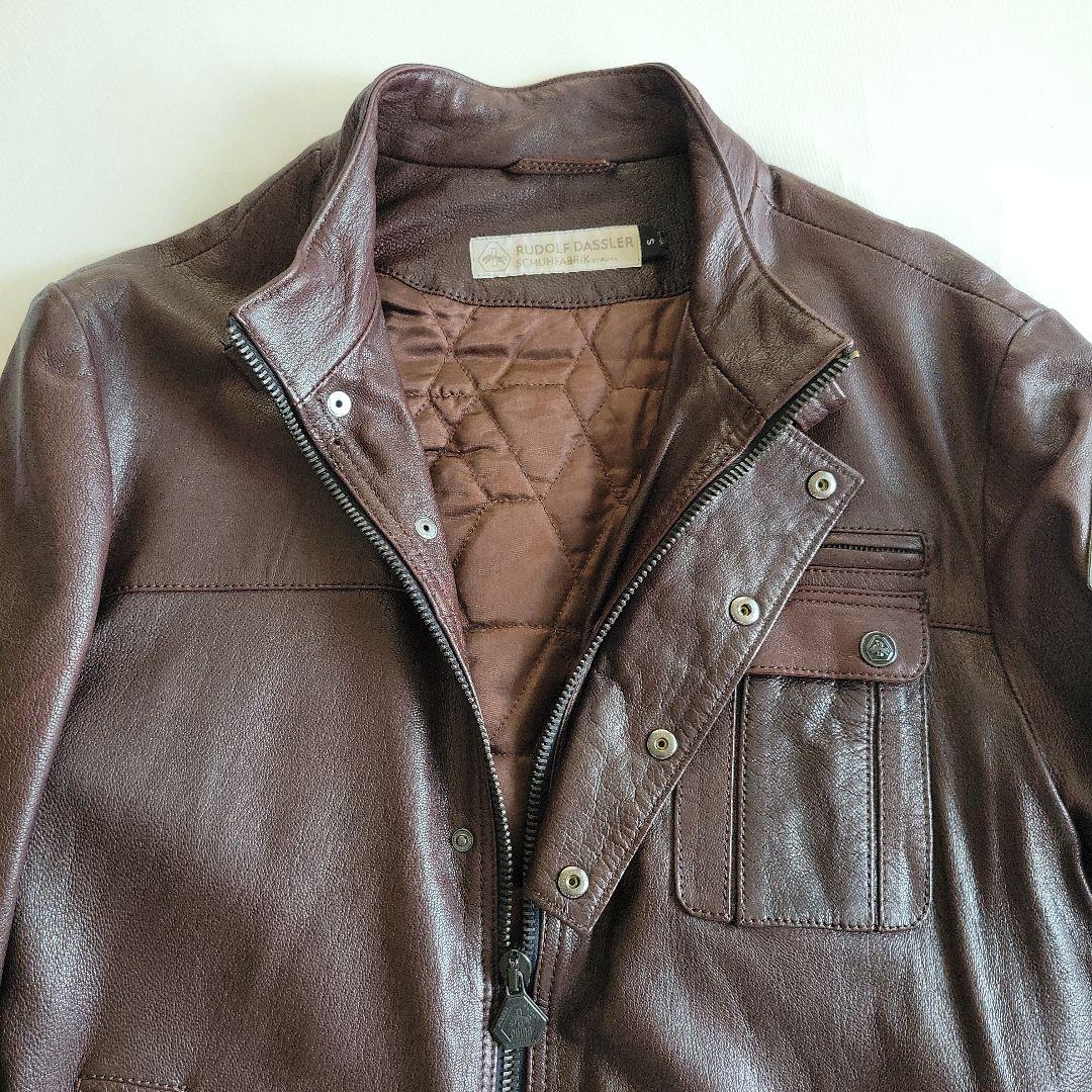PUMA プーマ レザージャケット S ルドルフダスラー 革ジャン
